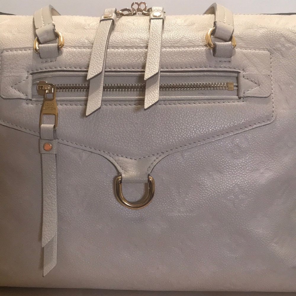 🎉HP🎉 🍾FIRM EUC Louis Vuitton Lumineuse Emp PM Tote #SP4161 - Picture 9 of 16
